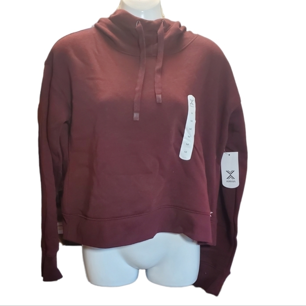 NEW XERSION sweatshirt hoodie m